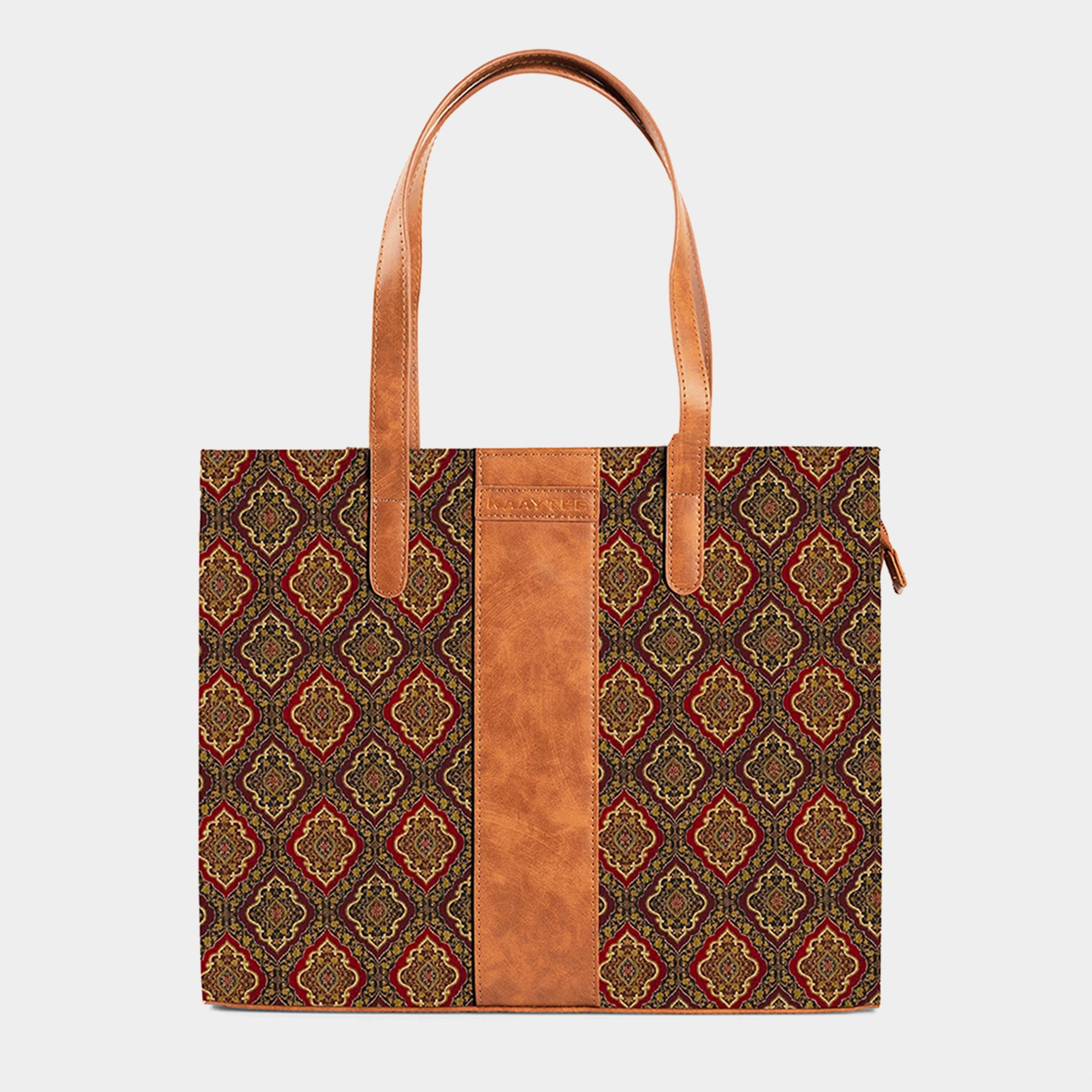 Kaaytee Women Printed Canvas Laptop Bag