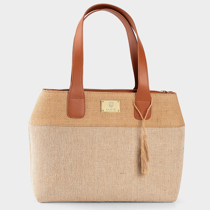 Handy Vibe Beige Hand Bag