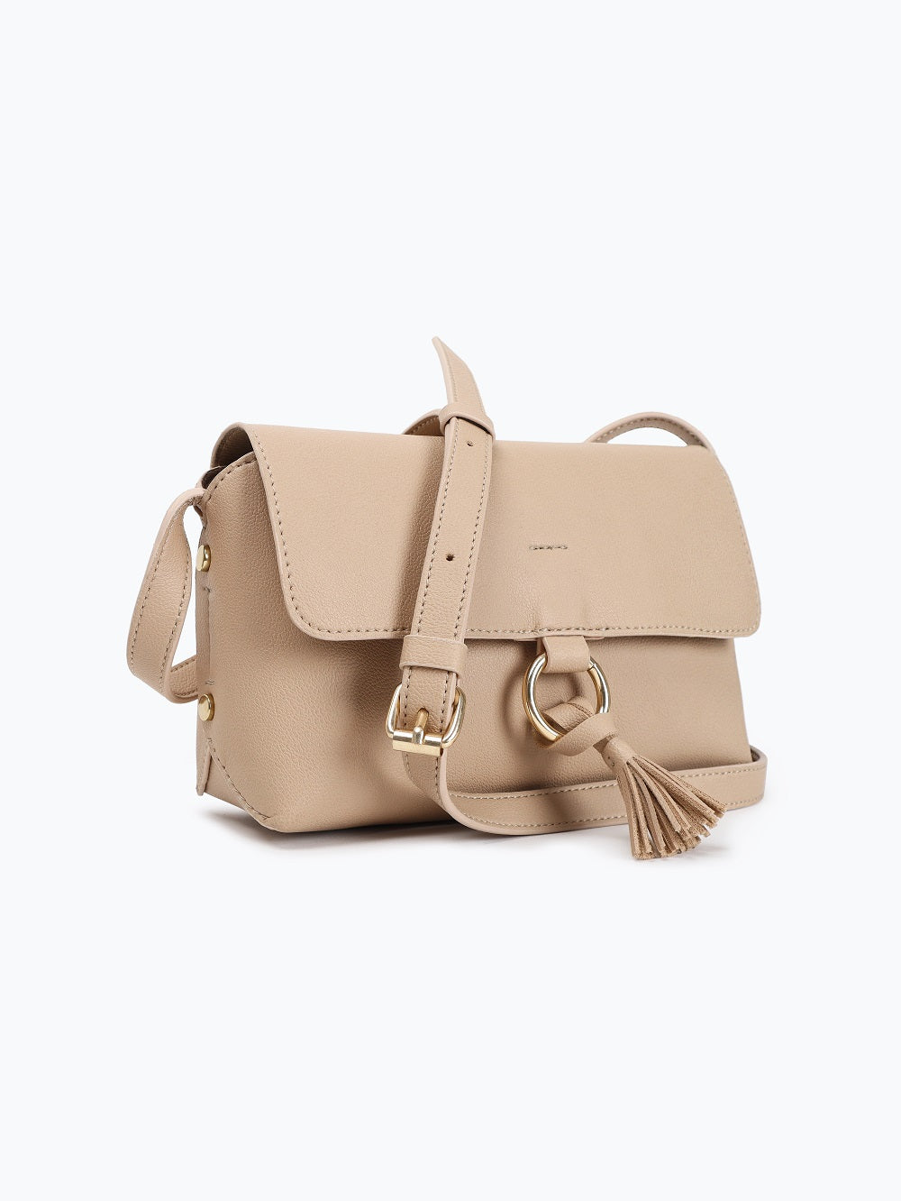 Style Bite Skin Color Women Sling Bag