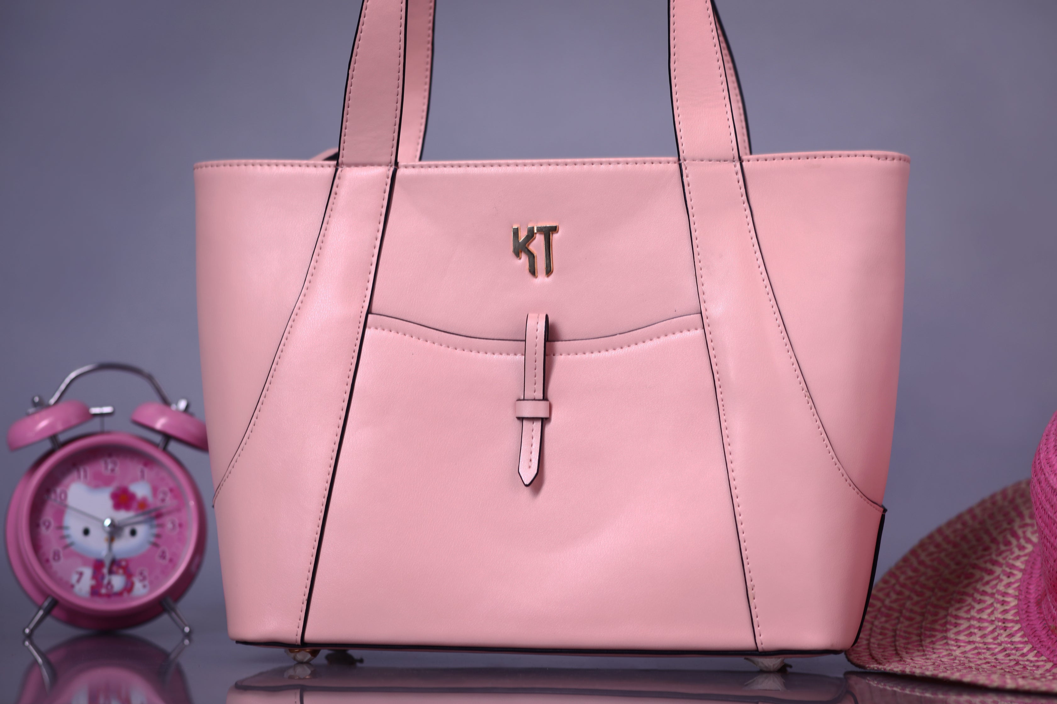 Pink Elite Tote Handbag for Women