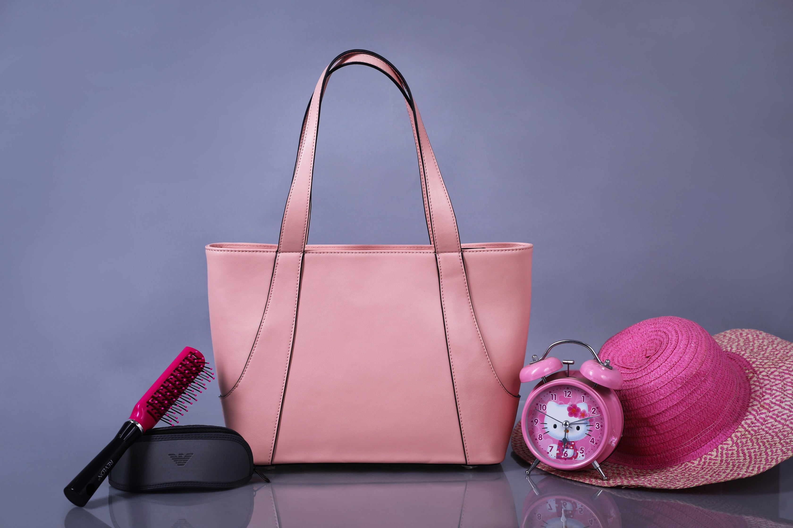 Pink Elite Tote Handbag for Women