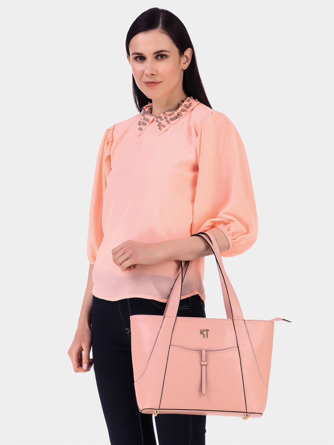 Pink Elite Tote Handbag for Women