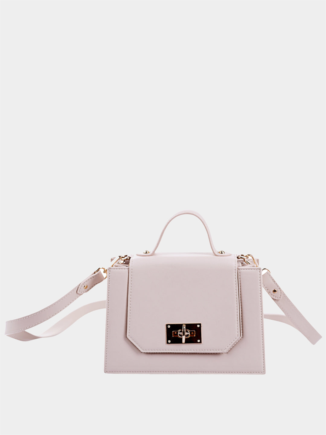 Purse Affair Cream Handbag